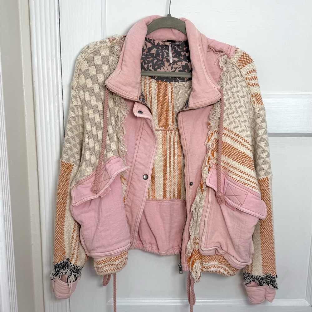 Free People Everything Nice oversized jacket